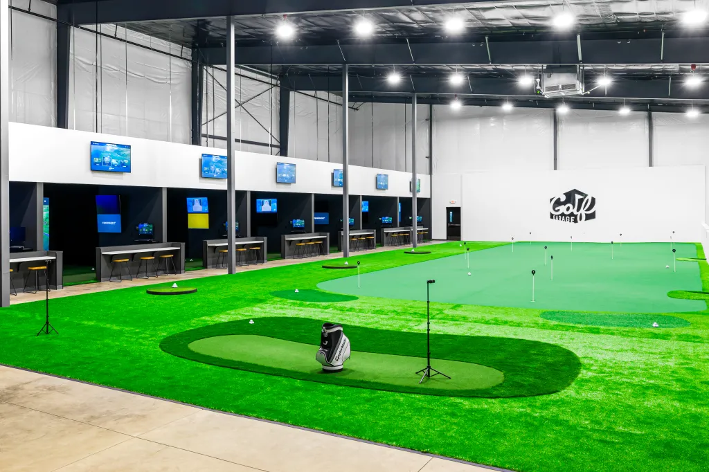 Golf Garage Interior